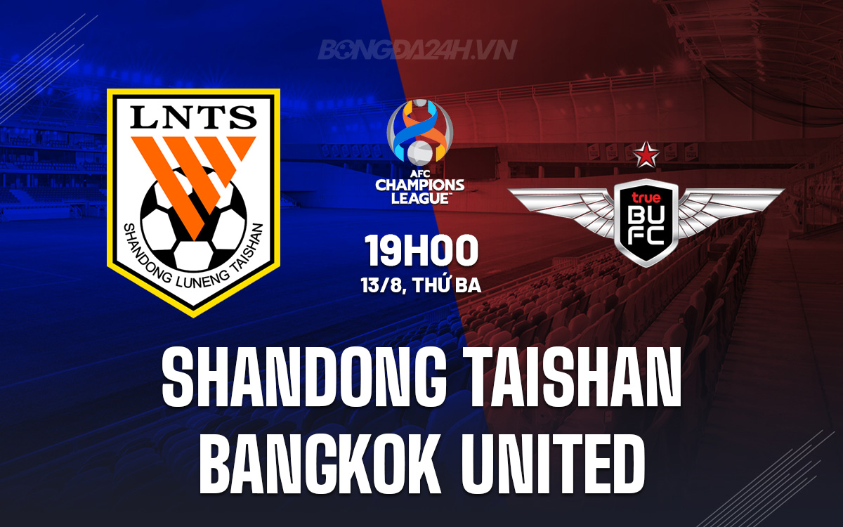 Shandong Taishan vs Bangkok United Shandong Taishan vs Bangkok United