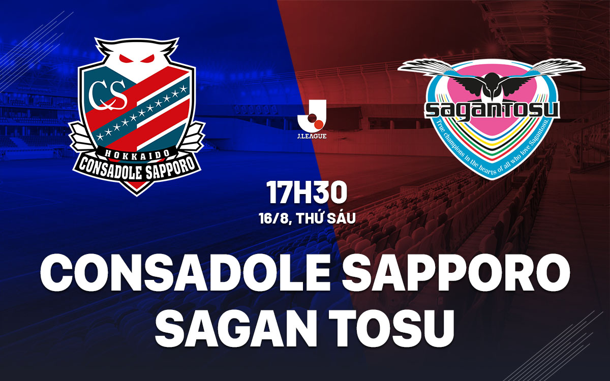 nhan dinh bong da du doan Consadole Sapporo vs Sagan Tosu vdqg nhat ban hom nay