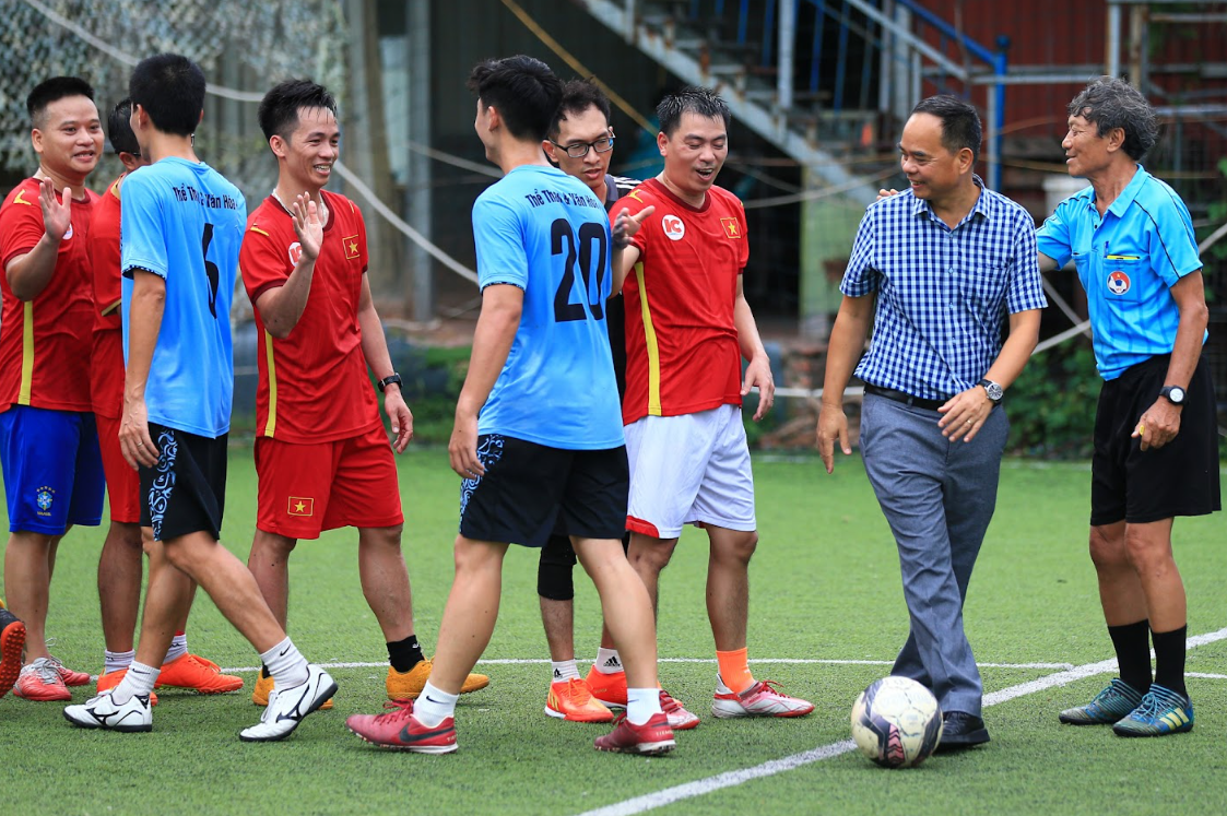 Giao hữu bóng đá giữa Báo Thể thao & Văn hoá và Bóng đá 24h 3 Giao hữu bóng đá giữa Báo Thể thao & Văn hoá và Bóng đá 24h 3
