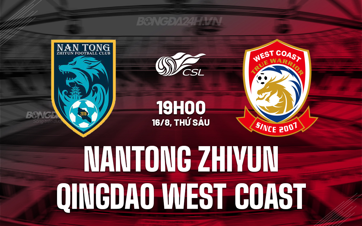 Nantong Zhiyun vs Qingdao West Coast