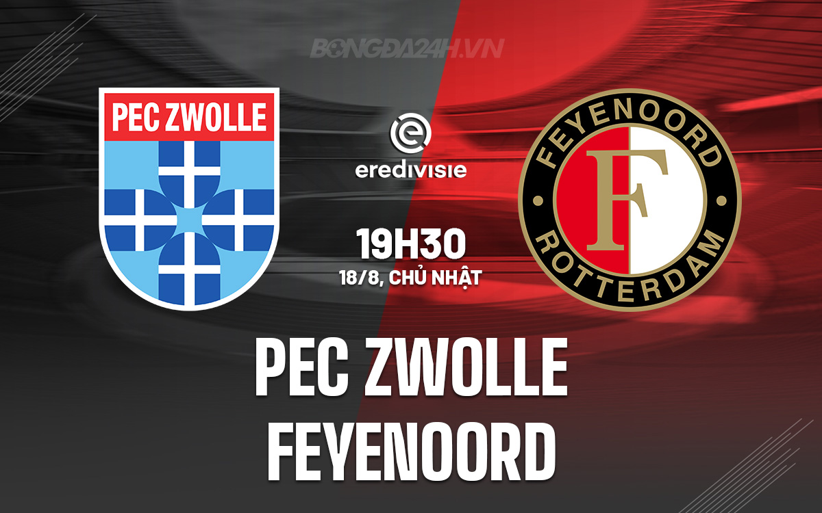 PEC Zwolle vs Feyenoord
