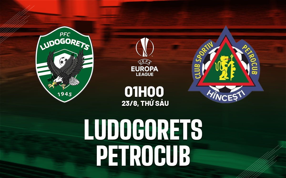 nhan dinh bong da du doan Ludogorets vs Petrocub cup c2 chau au europa league hom nay