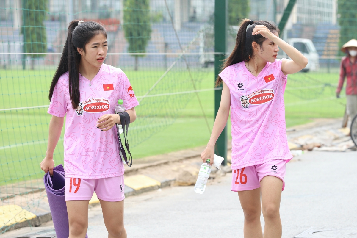 Thanh Nhã tập riêng, tuyển nữ Việt Nam tích cực tập luyện trước thềm sang CH Séc 3