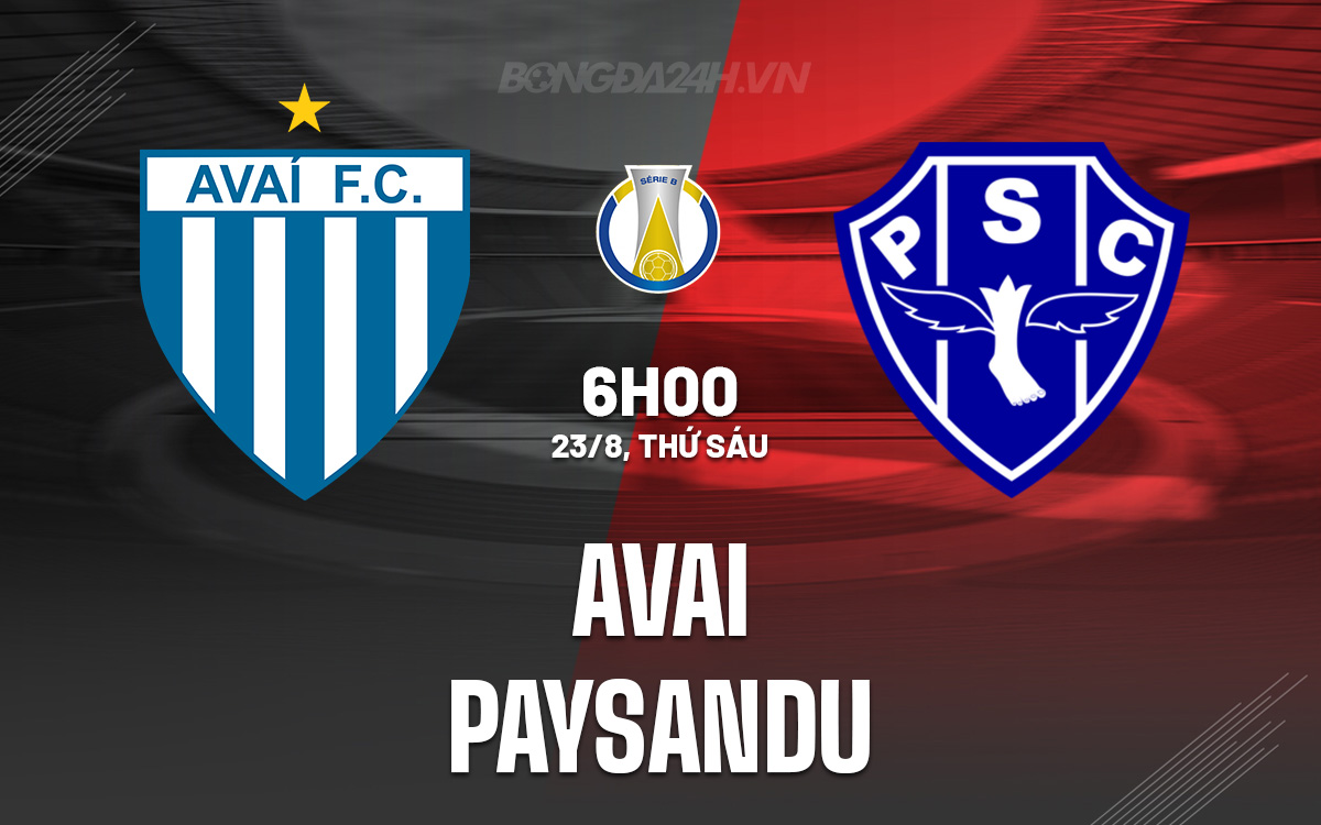 Avai vs Paysandu