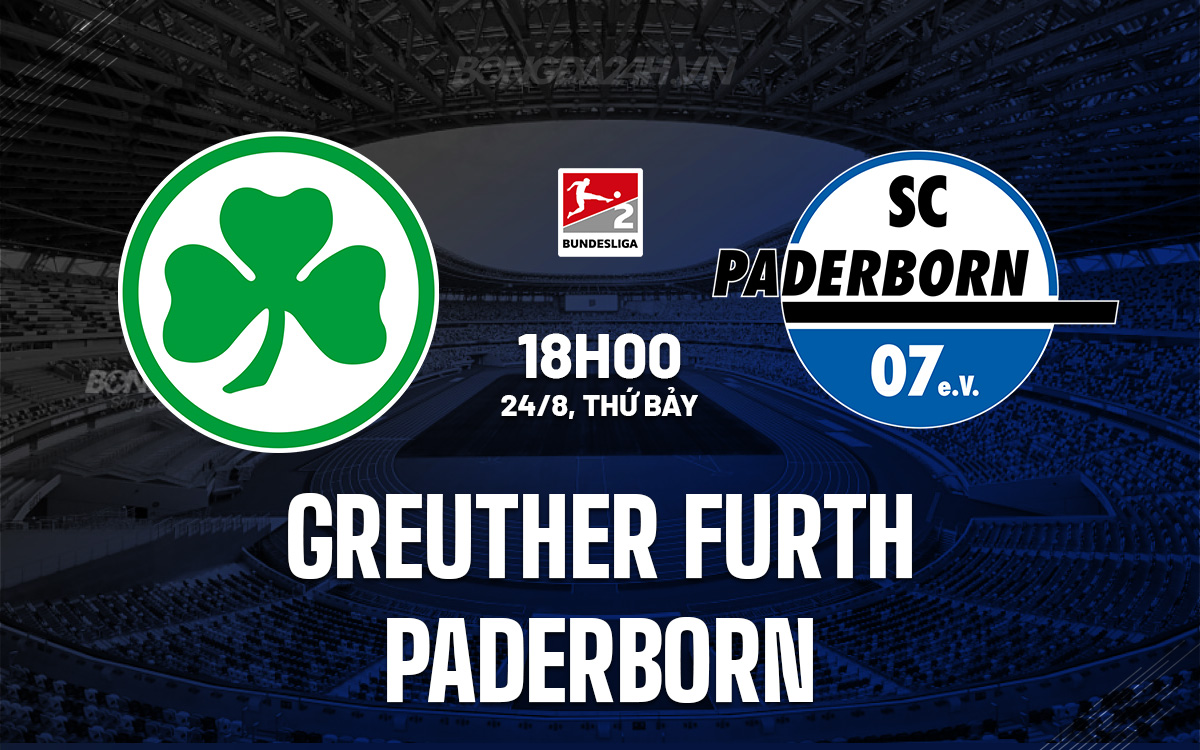 Greuther Furth vs Paderborn