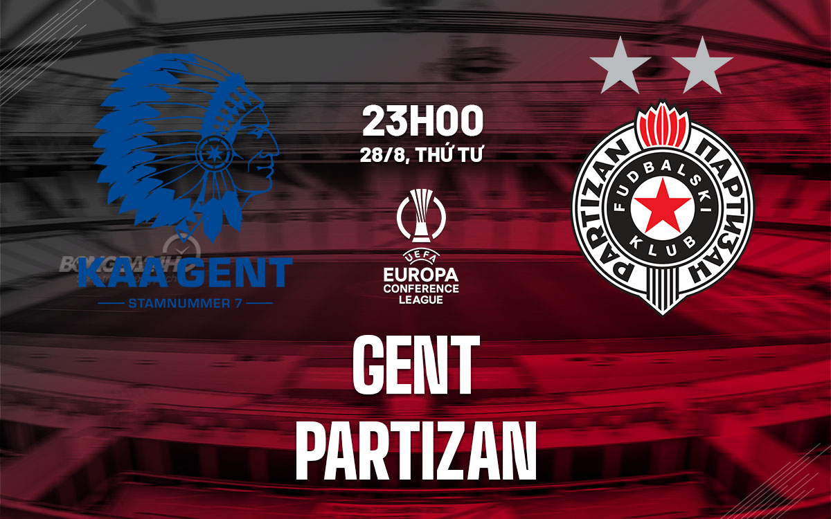 Nhận định bóng đá Gent vs Partizan Conference League 2024