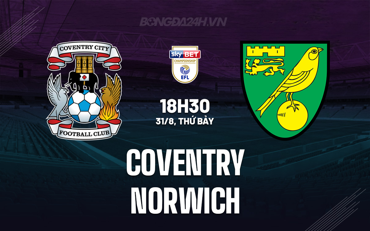 Coventry vs Norwich Coventry vs Norwich