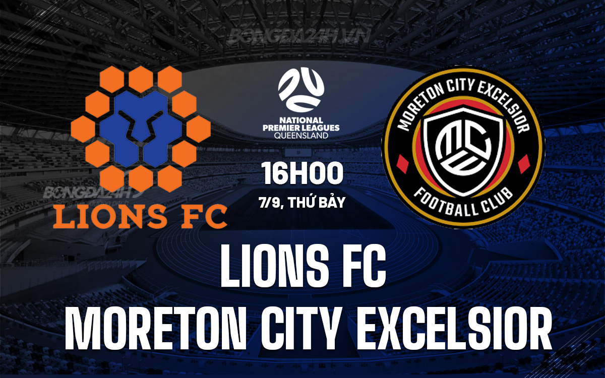 Lions FC vs Moreton City Excelsior Lions FC vs Moreton City Excelsior