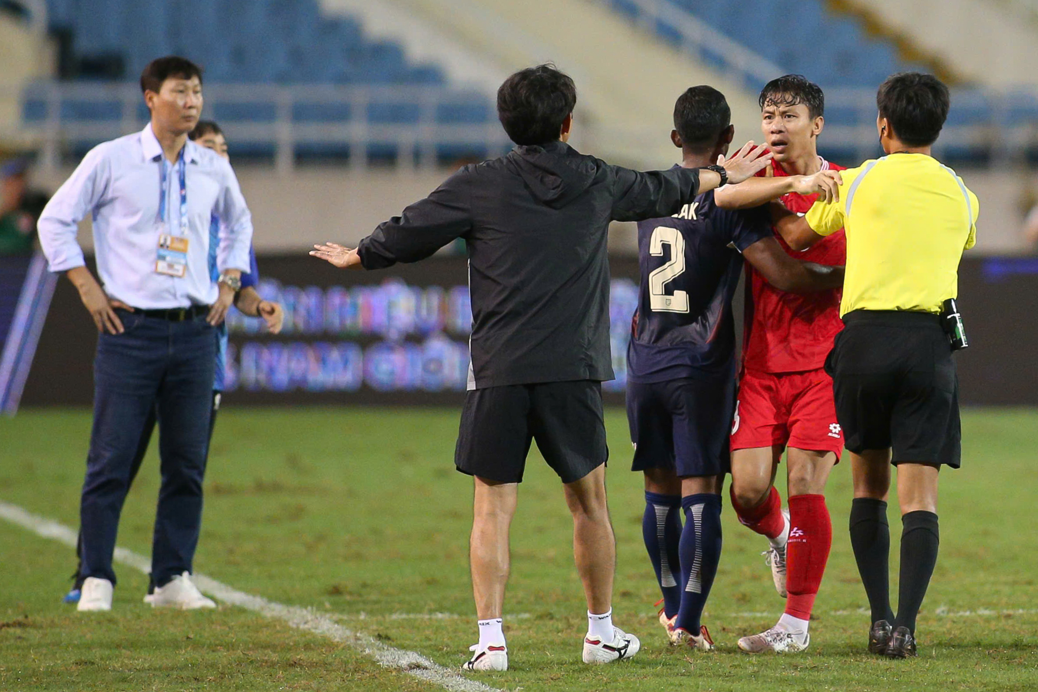 HLV Kim Sang Sik và áp lực về mục tiêu chung kết ASEAN Cup 2024 2