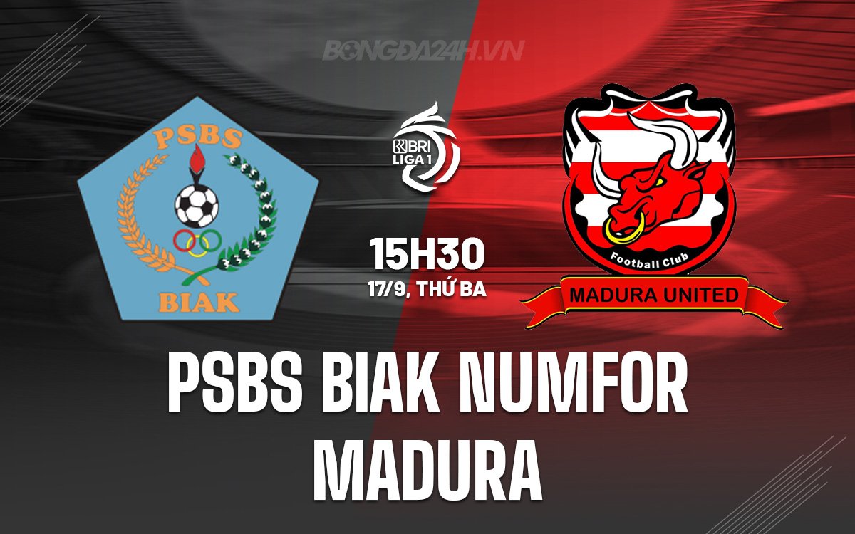 PSBS Biak Numfor vs Madura