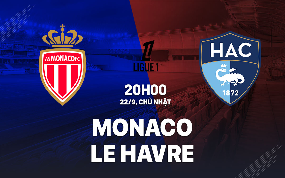 nhan dinh bong da du doan Monaco vs Le Havre vdqg phap ligue 1 hom nay