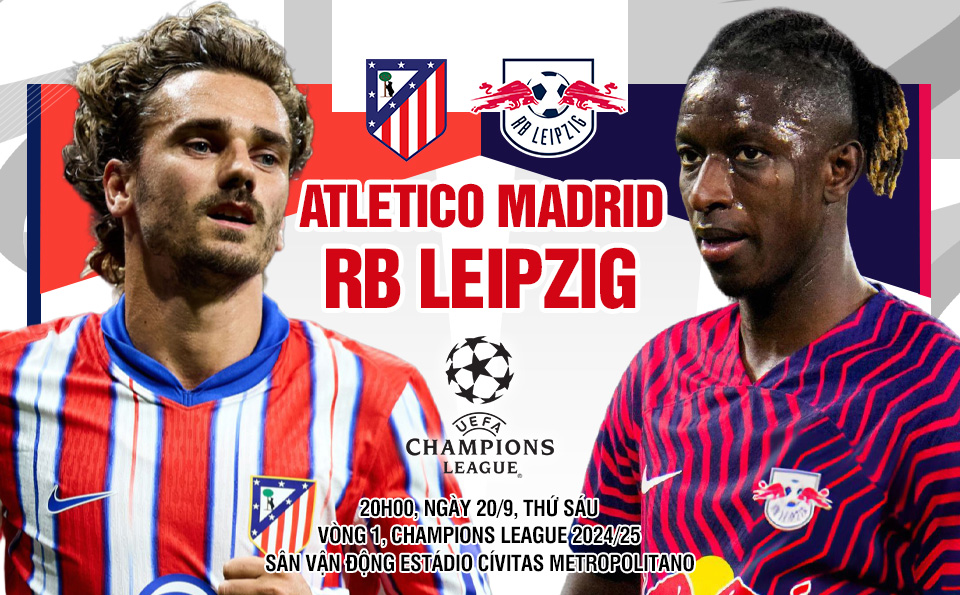 Atletico Madrid vs Leipzig