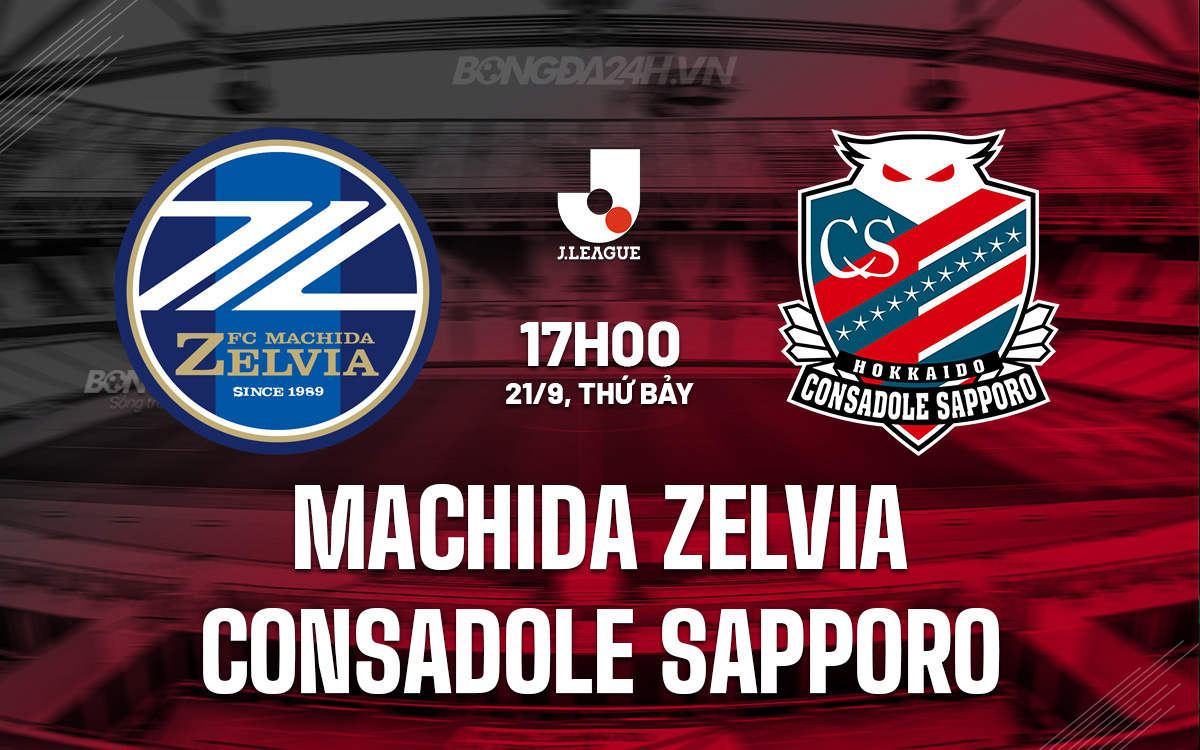 Machida Zelvia vs Consadole Sapporo