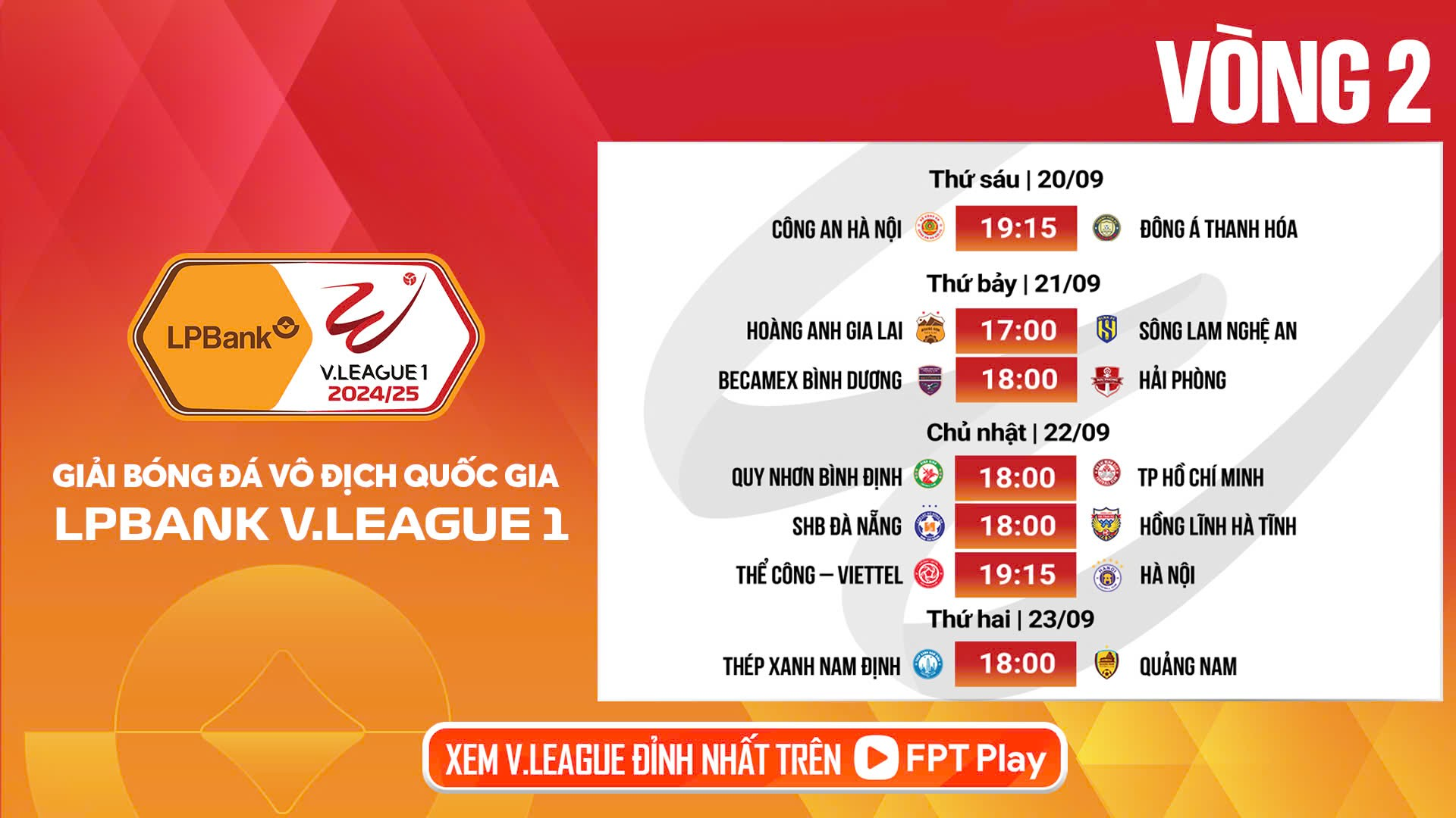Vong 2 Vleague 2024 Vong 2 Vleague 2024
