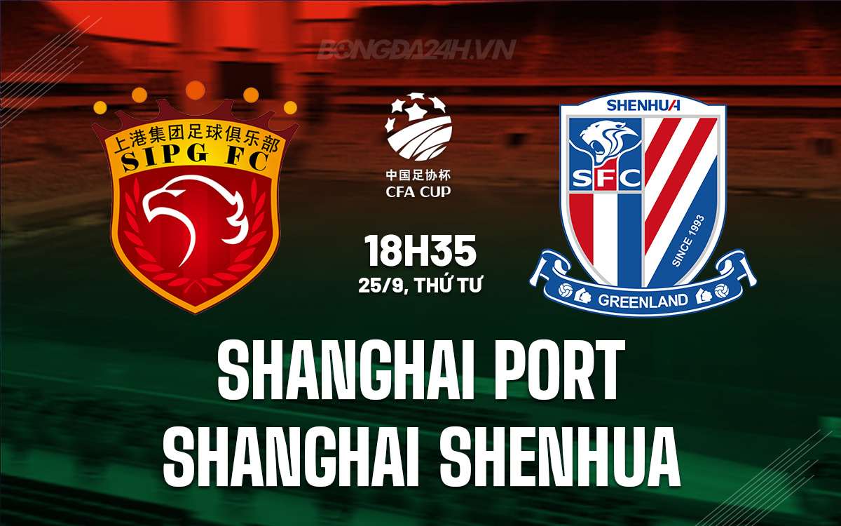 Shanghai Port vs Shanghai Shenhua