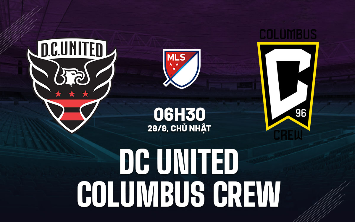 Columbus Crew hướng đến danh hiệu MLS Supporters' Shield, tìm kiếm chiến thắng quan trọng tại DC United