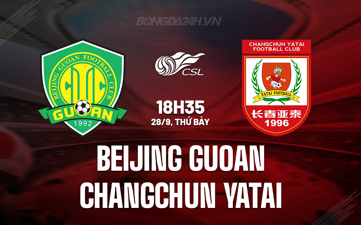 Beijing Guoan vs Changchun Yatai