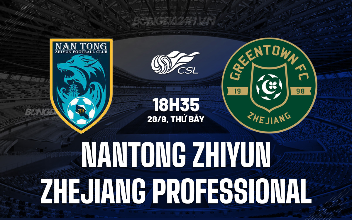 Nantong Zhiyun vs Zhejiang Professional