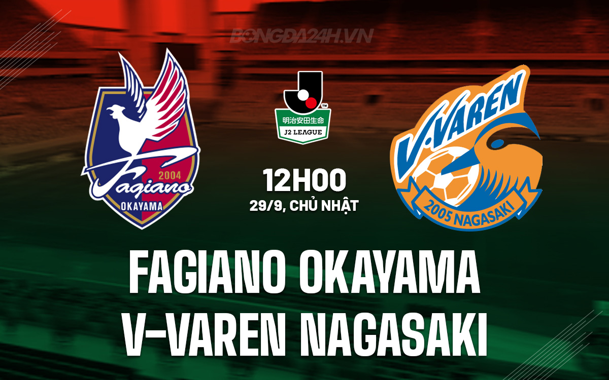 Fagiano Okayama vs V-Varen Nagasaki Fagiano Okayama vs V-Varen Nagasaki