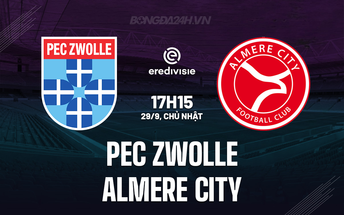 PEC Zwolle vs Almere City PEC Zwolle vs Almere City