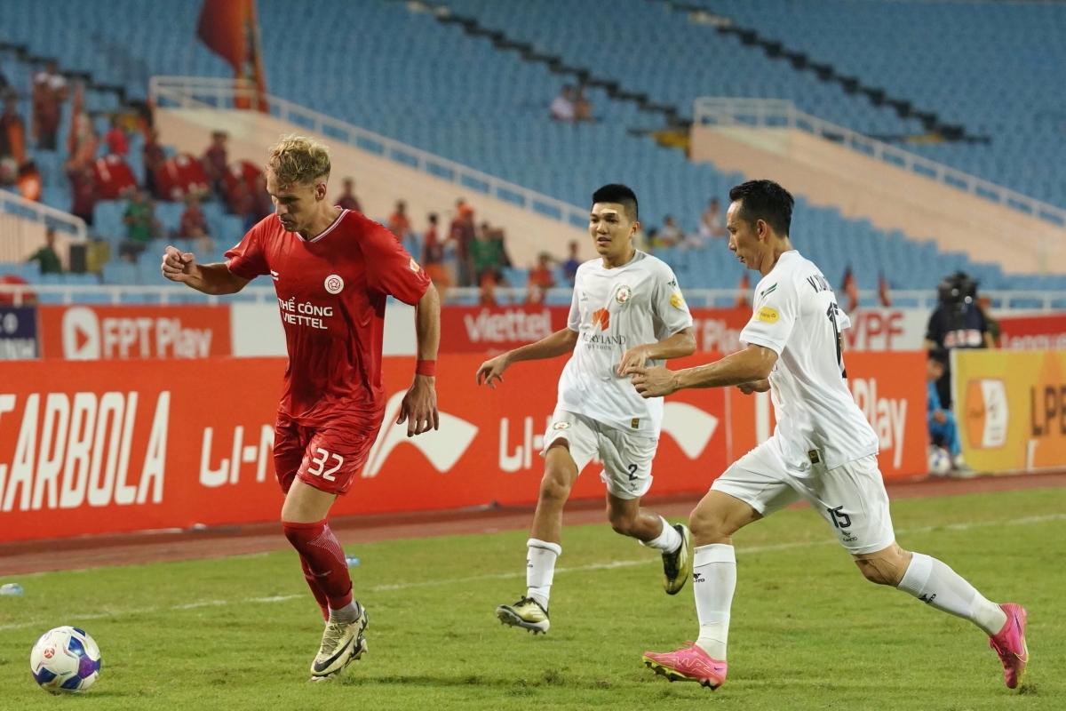 Hoàng Đức hết phép, Thể Công Viettel thất trận ngay trên sân nhà 3 Hoàng Đức hết phép, Thể Công Viettel thất trận ngay trên sân nhà 3
