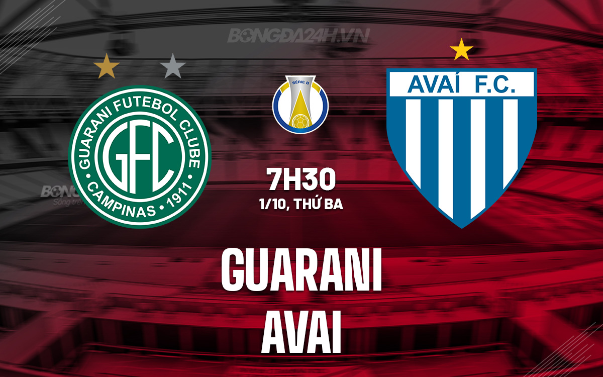 Guarani vs Avai Guarani vs Avai