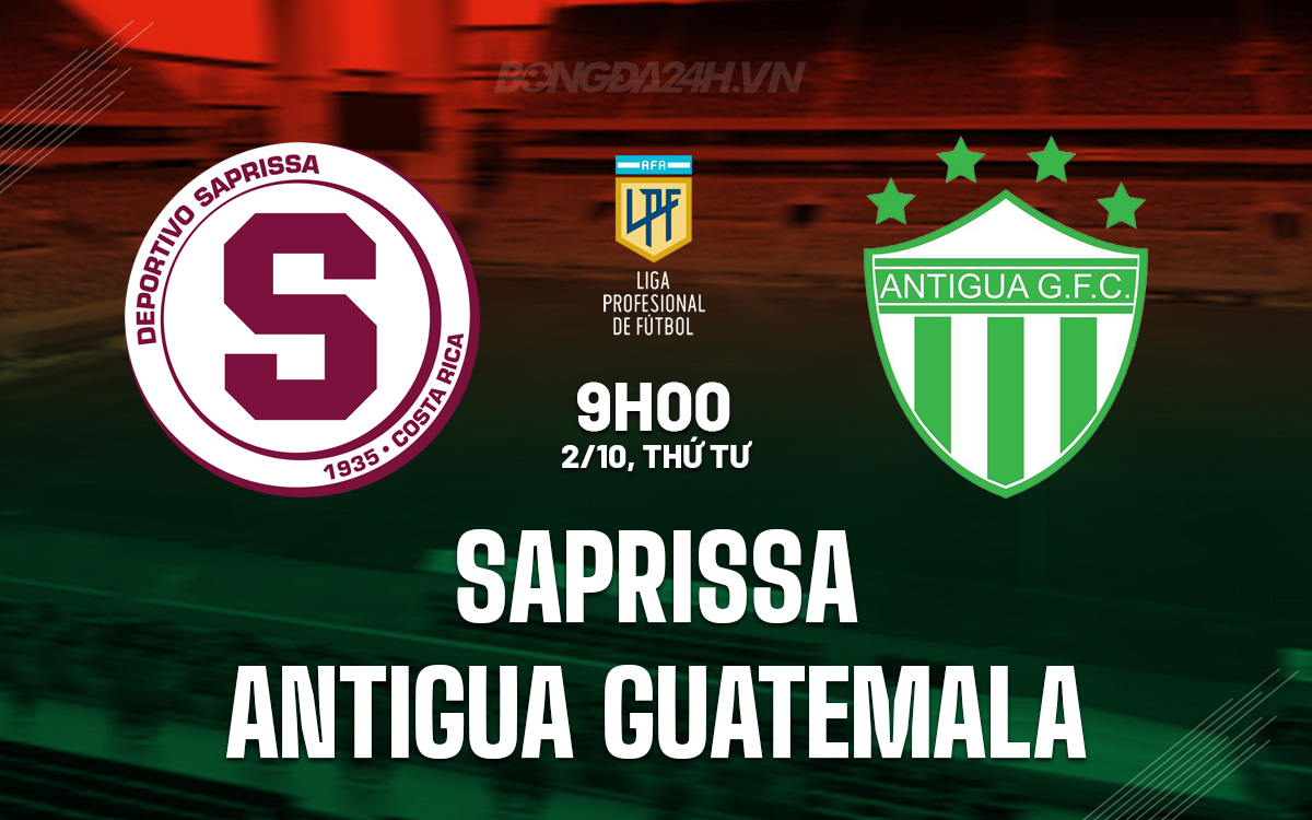 Saprissa vs Antigua