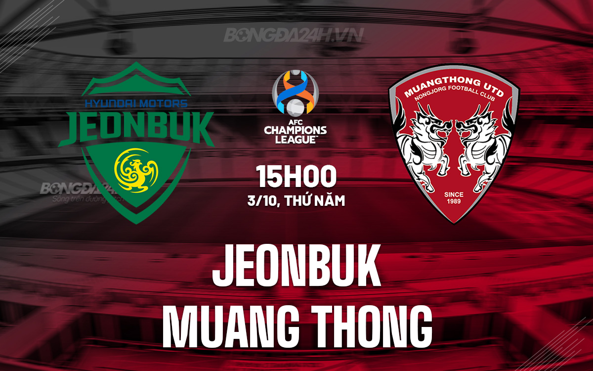 Jeonbuk vs Muang Thong