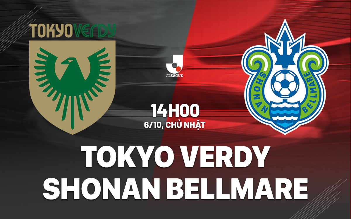 nhan dinh bong da du doan Tokyo Verdy vs Shonan Bellmare vdqg nhat ban hom nay
