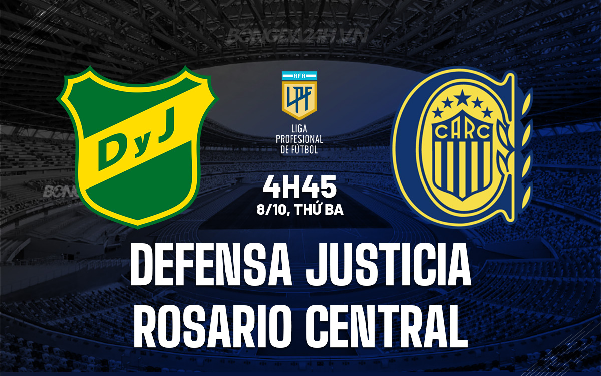 Defensa Justicia vs Rosario Central