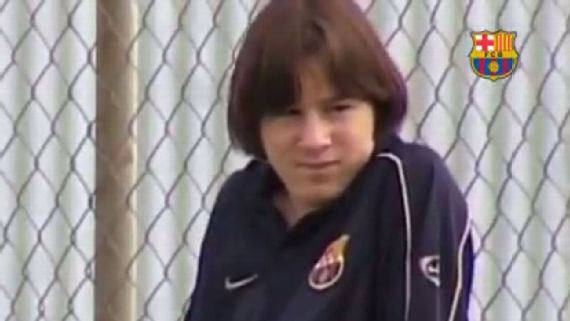 Lionel Messi và hồi ức về màn ra mắt Barcelona 2 Lionel Messi và hồi ức về màn ra mắt Barcelona 2