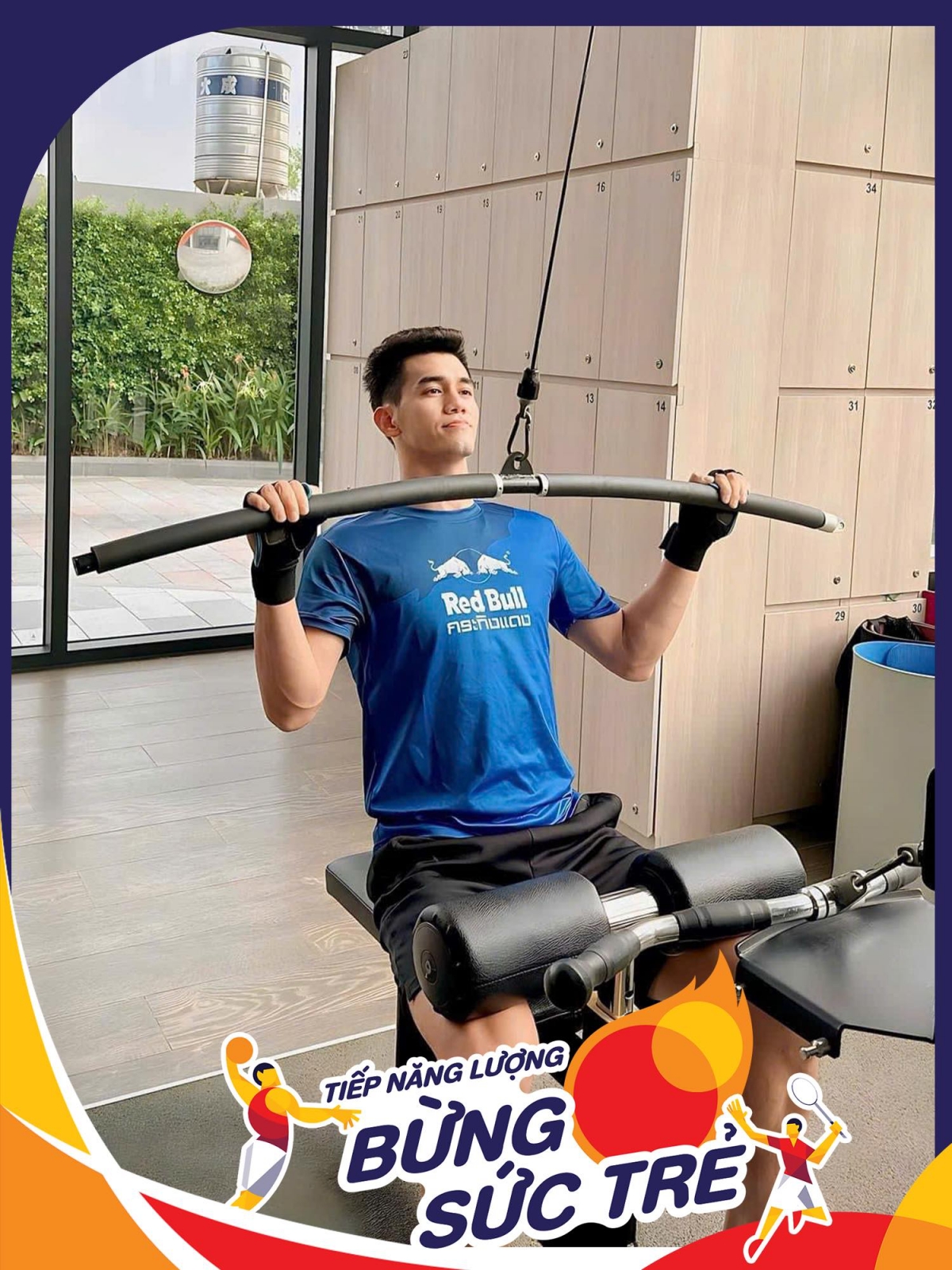 Tiến Linh tham gia khởi động công trình Không gian thể thao thanh niên 4 Tiến Linh tham gia khởi động công trình Không gian thể thao thanh niên 4