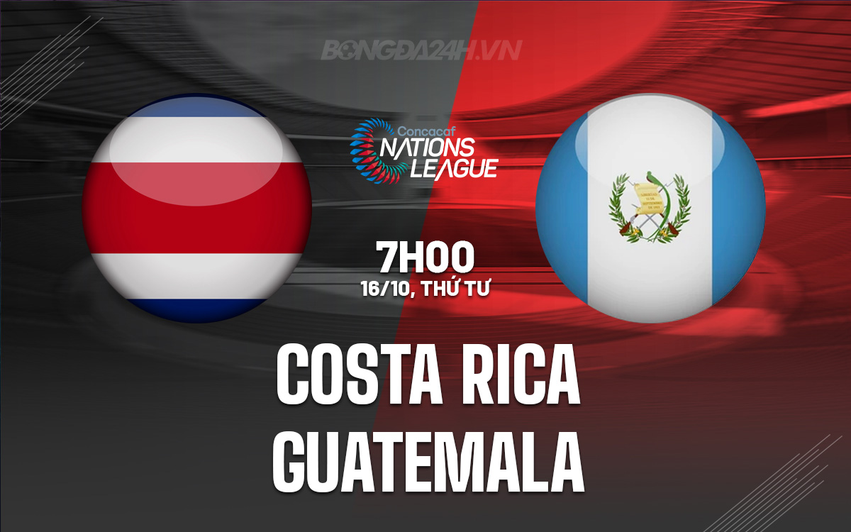 Costa Rica vs Guatemala Costa Rica vs Guatemala