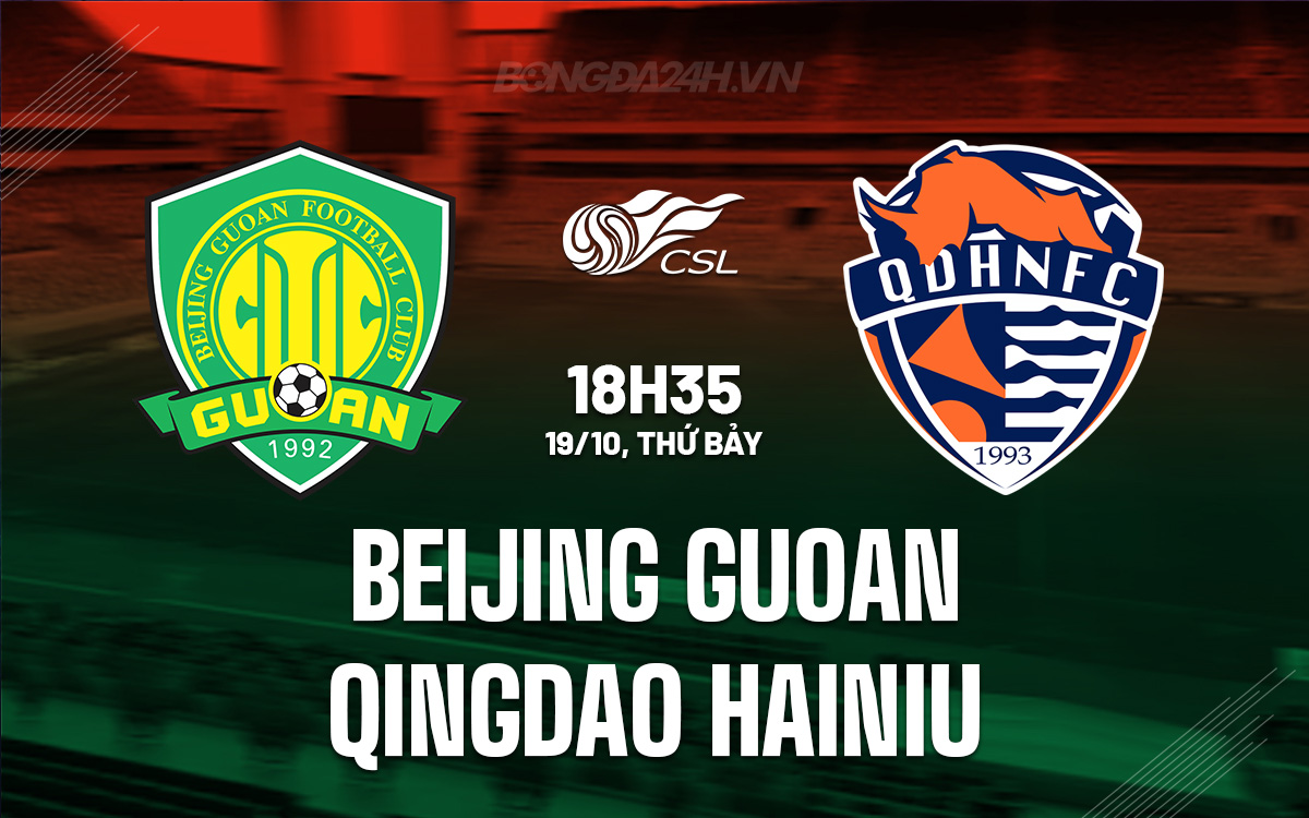 Beijing Guoan vs Qingdao Hainiu