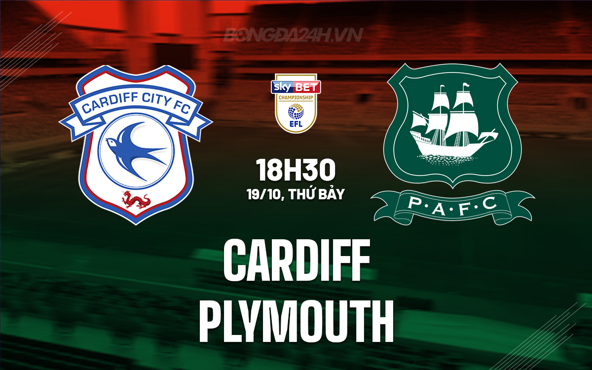 Cardiff vs Plymouth Trận đấu của những hàng công kém hiệu quả