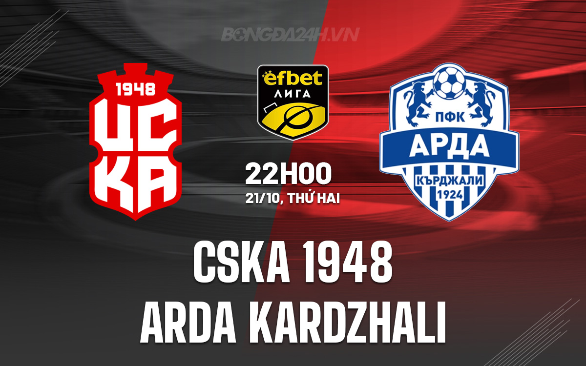 CSKA 1948 vs Arda Kardzhali