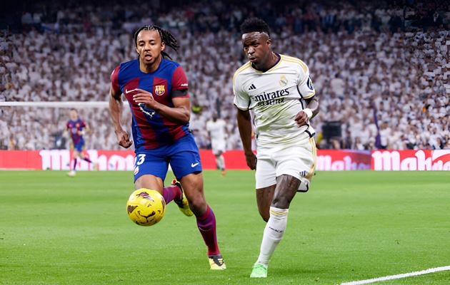 Jules Kounde tự tin có thể phong tỏa Vinicius Junior. Jules Kounde tu tin co the phong toa Vinicius Junior.