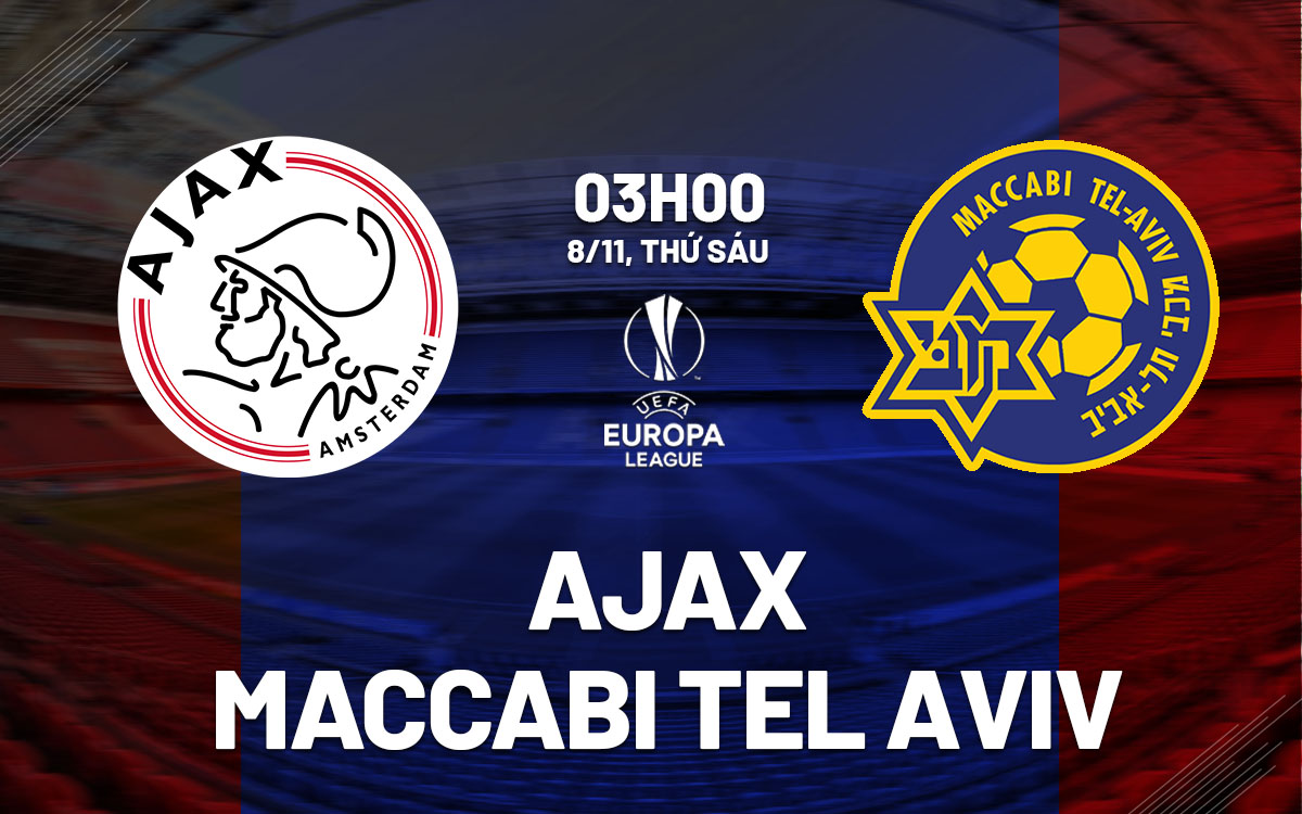 nhan dinh bong da du doan Ajax vs Maccabi Tel Aviv cup c1 chau au champions league hom nay