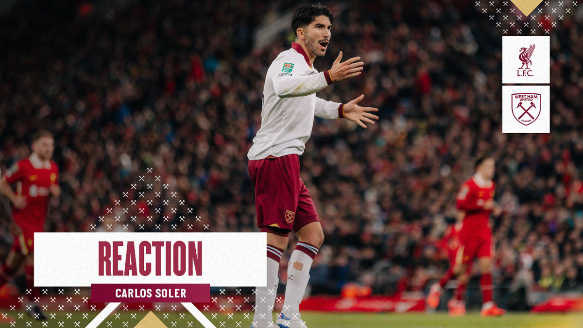 Tiền vệ Carlos Soler CLB West Ham