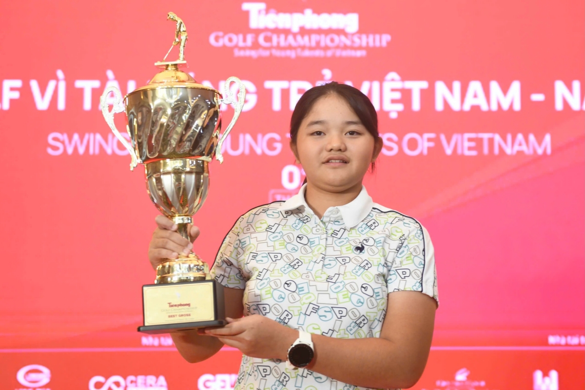 Bao Chau vo dich Tien Phong Golf Championship 2024