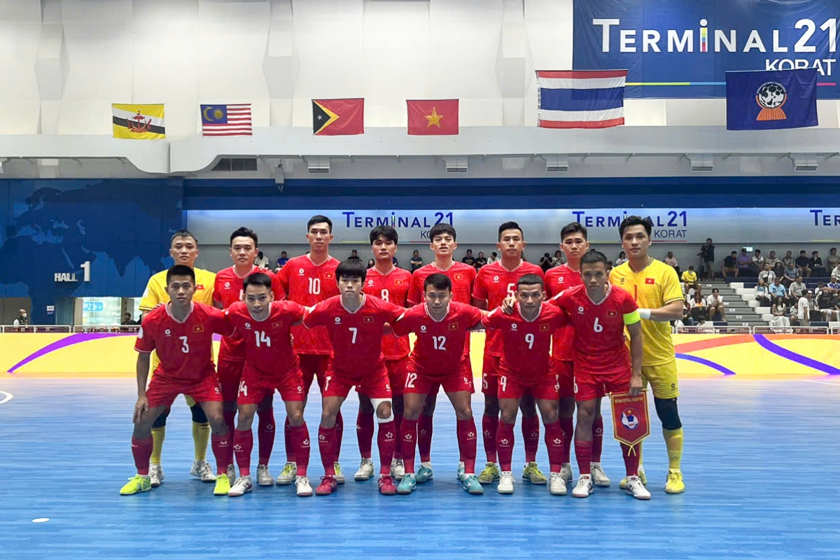 ĐT futsal Việt Nam tranh tài tại giải Đông Nam Á 2024 dT futsal Viet Nam tranh tai tai giai dong Nam a 2024