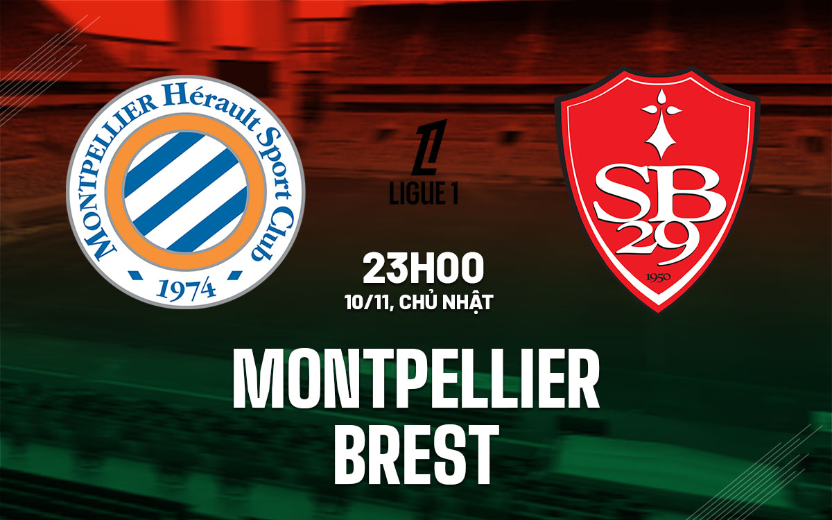 nhan dinh bong da du doan Montpellier vs Brest vdqg phap hom nay