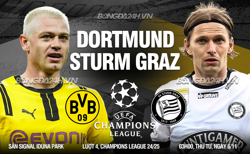 TrucTiep_Dortmund_Sturm-Graz TrucTiep_Dortmund_Sturm-Graz