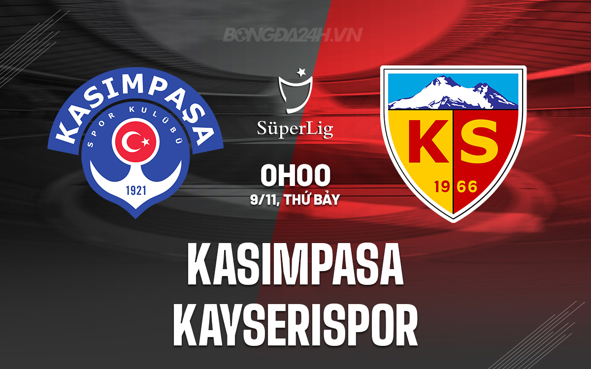 Kasimpasa vs Kayserispor Kasimpasa vs Kayserispor