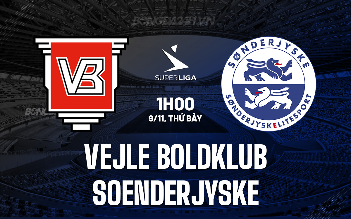 Vejle Boldklub vs Sonderjyske Vejle Boldklub vs Sonderjyske