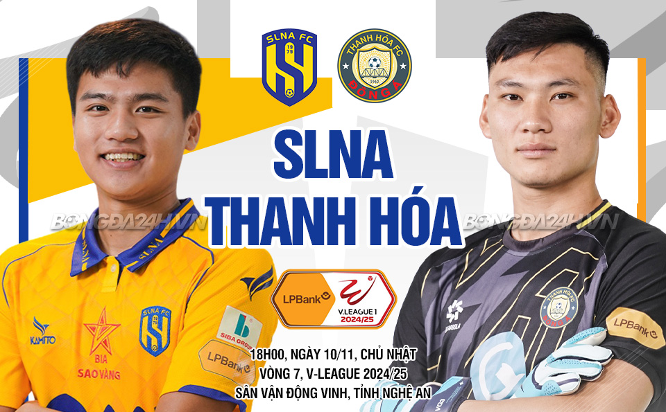 SLNA vs Thanh Hóa Đội Khách Vượt Trội Trong Cuộc Đọ Sức Bắc Trung Bộ