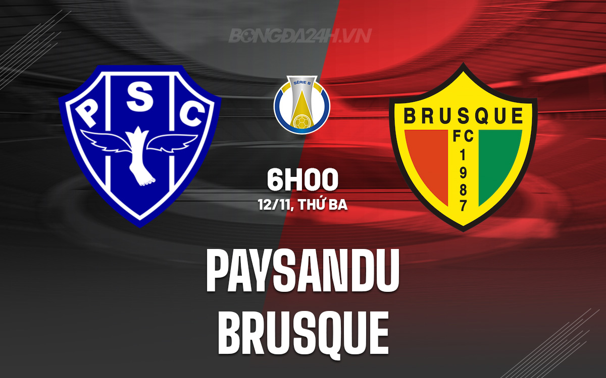 Paysandu vs Brusque