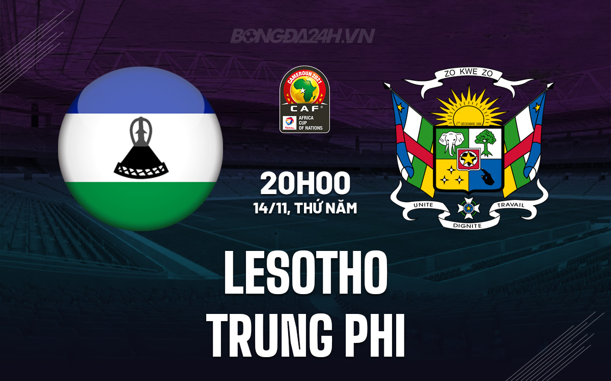 Lesotho vs Trung Phi