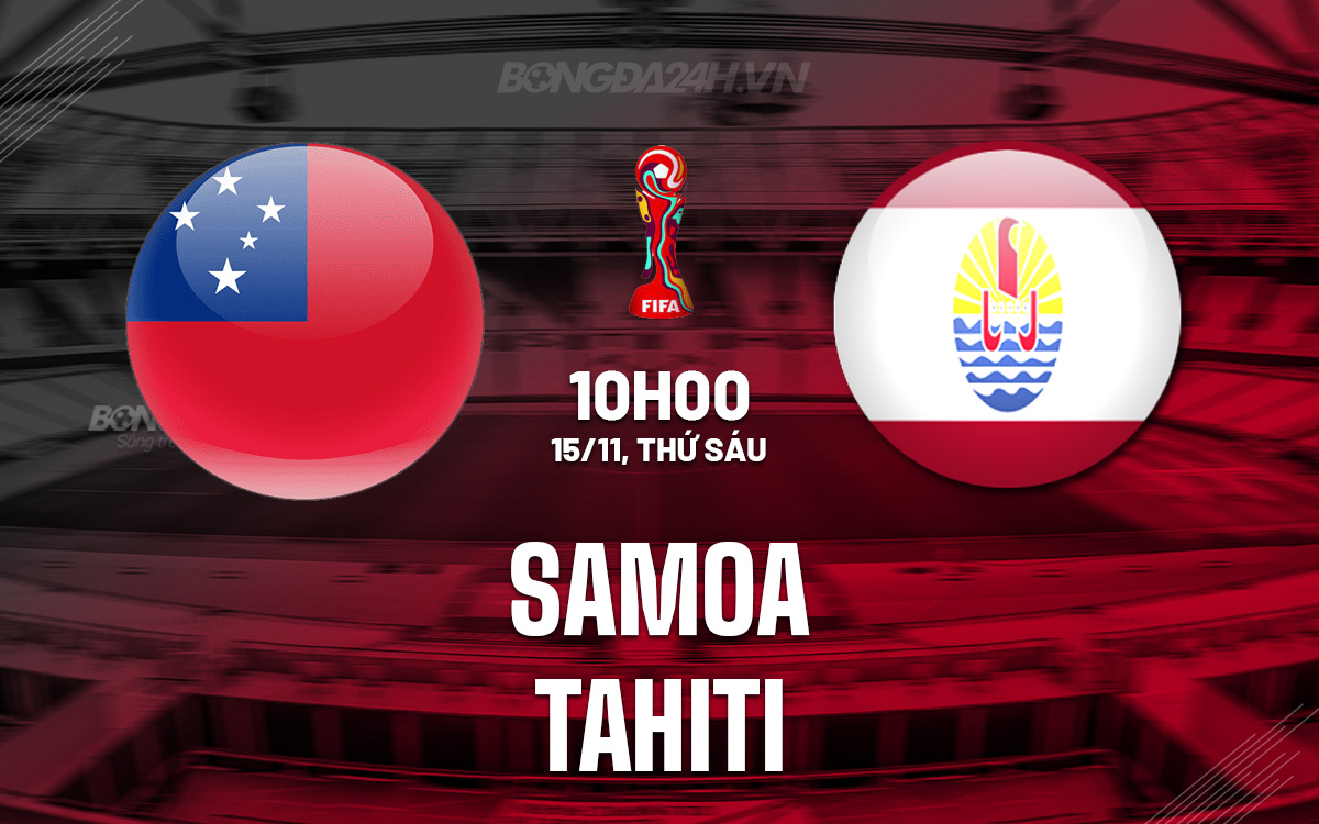 Samoa vs Tahiti