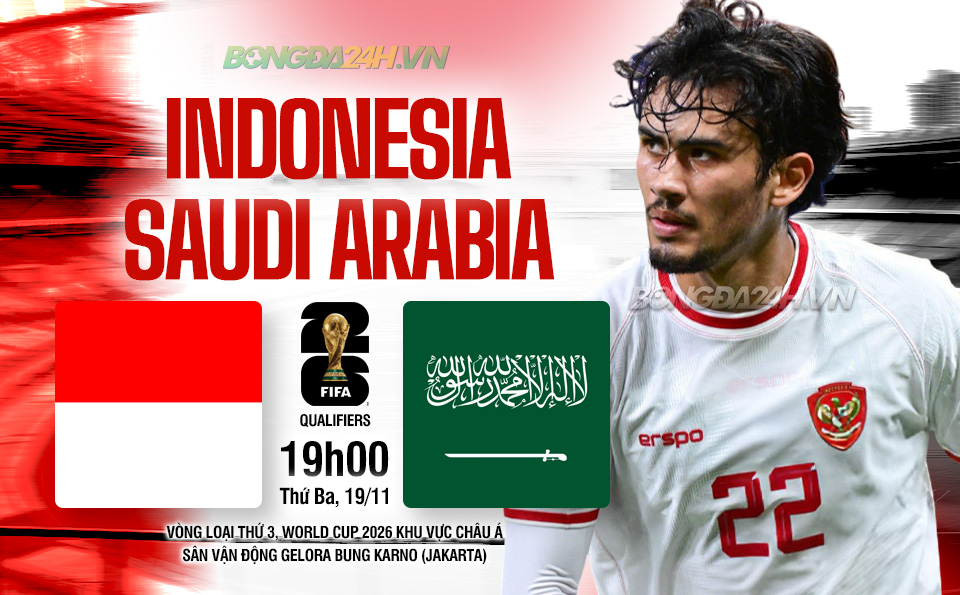 Nhan dinh Indonesia vs Saudi Arabia